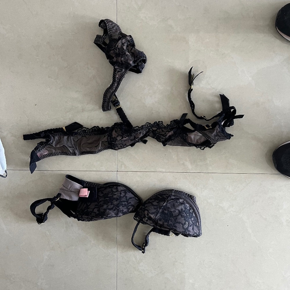 Agent provactuer garter set 32dd